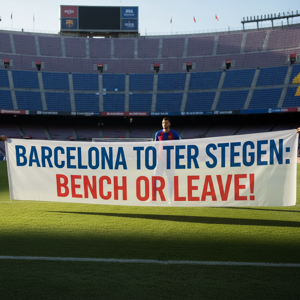 Barcelona ke Ter Stegen: Cadangan atau Pergi!