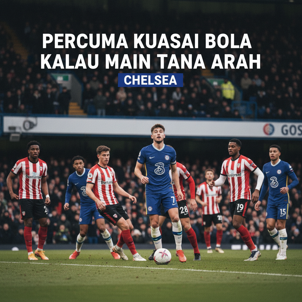 Percuma Kuasai Bola Kalau Main Tanpa Arah, Chelsea
